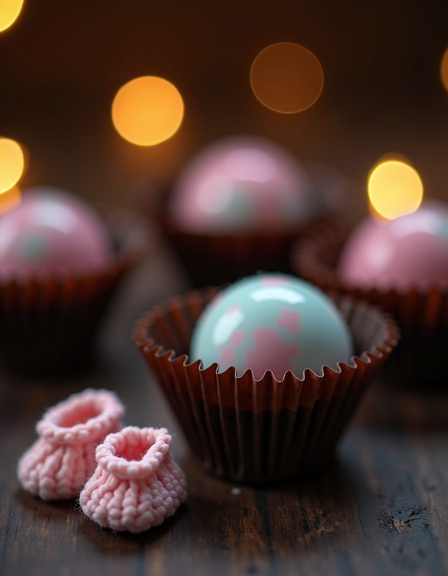 Bombones para nacimientos